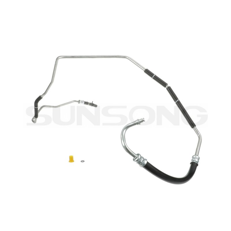 Sunsong 3403918 Power Steering Return Line Hose Assembly