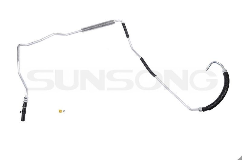 Sunsong 3403919 Power Steering Return Line Hose Assembly