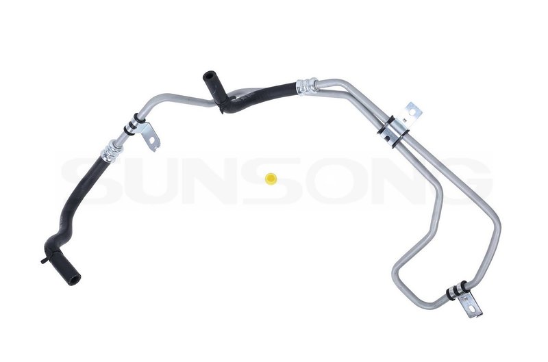 Sunsong 3404050 Power Steering Return Line Hose Assembly - Cooler Tube
