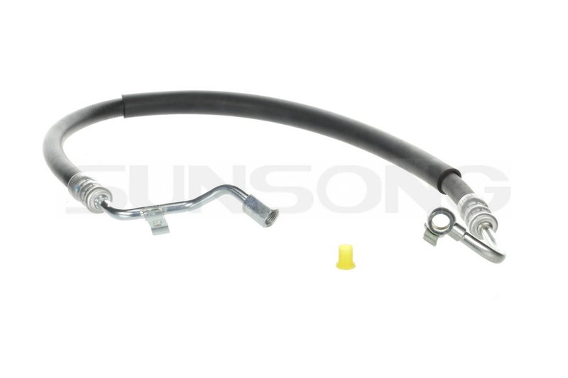 Sunsong 3404090 Power Steering Pressure Line Hose Assembly - From Pump