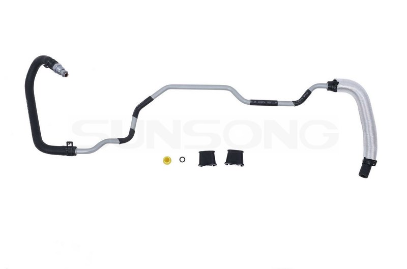 Sunsong 3404109 Power Steering Return Line Hose Assembly - From Gear