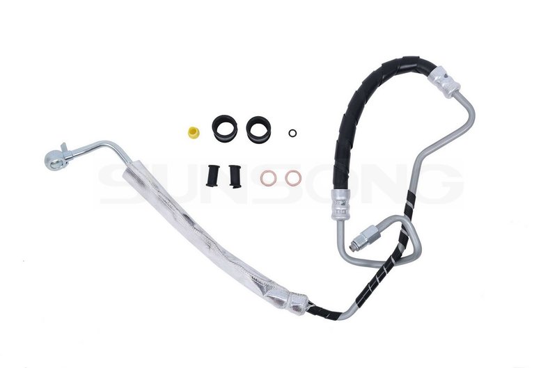 Sunsong 3404132 Power Steering Pressure Line Hose Assembly