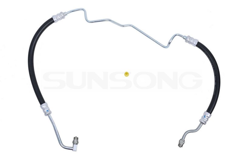 Sunsong 3404154 Power Steering Pressure Line Hose Assembly - Pump To Hydroboost
