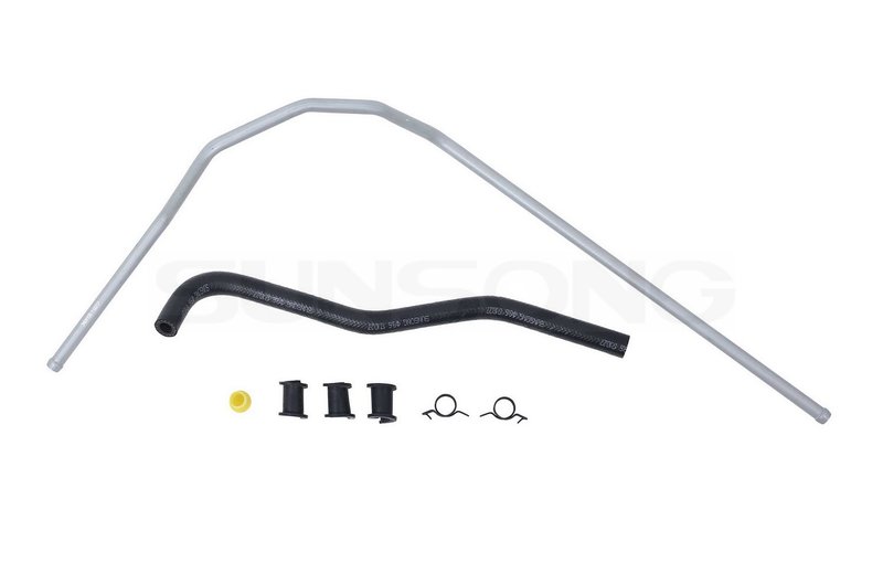 Sunsong 3404156 Power Steering Return Line Hose Assembly - Pipe To Reservoir