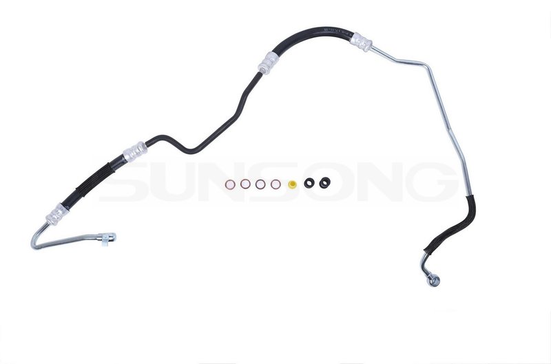 Sunsong 3404161 Power Steering Pressure Line Hose Assembly