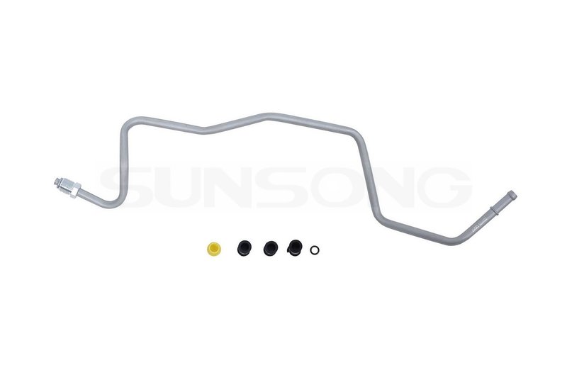 Sunsong 3404173 Power Steering Return Line Hose Assembly - From Gear