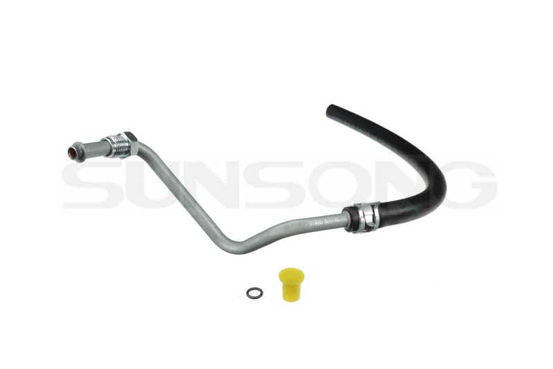Sunsong 3404176 Power Steering Return Line Hose Assembly