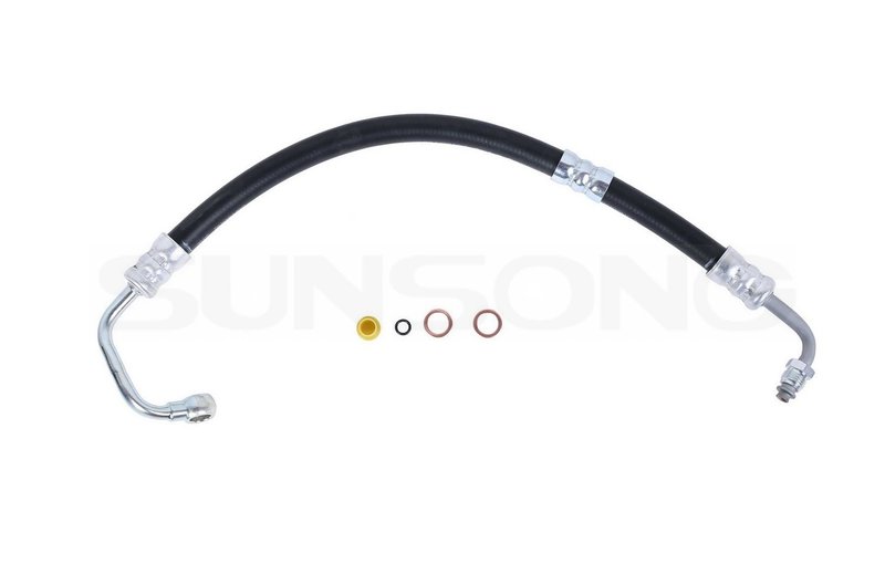 Sunsong 3404190 Power Steering Pressure Line Hose Assembly