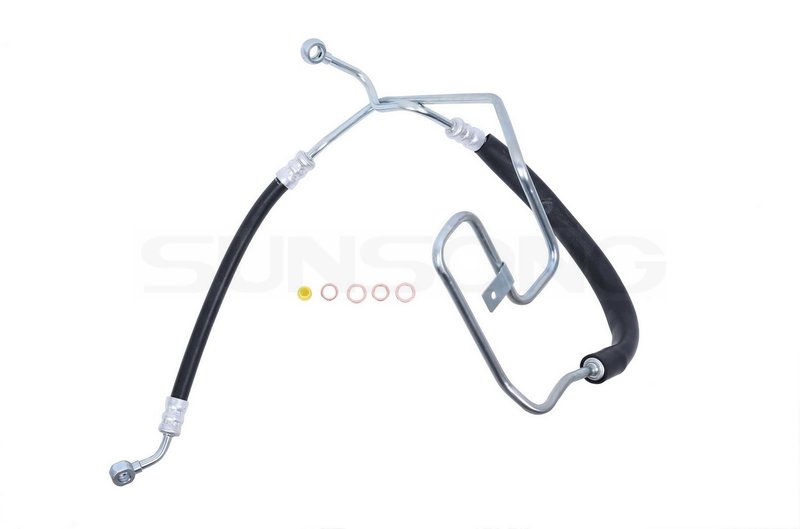 Sunsong 3404195 Power Steering Pressure Line Hose Assembly