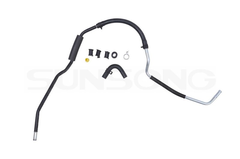 Sunsong 3404269 Power Steering Return Line Hose Assembly - From Gear