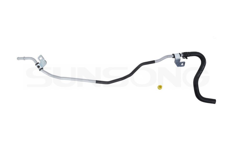 Sunsong 3404309 Power Steering Return Line Hose Assembly - Intermediate Pipe