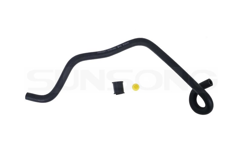 Sunsong 3404328 Power Steering Return Line Hose Assembly - Cooler To Reservoir