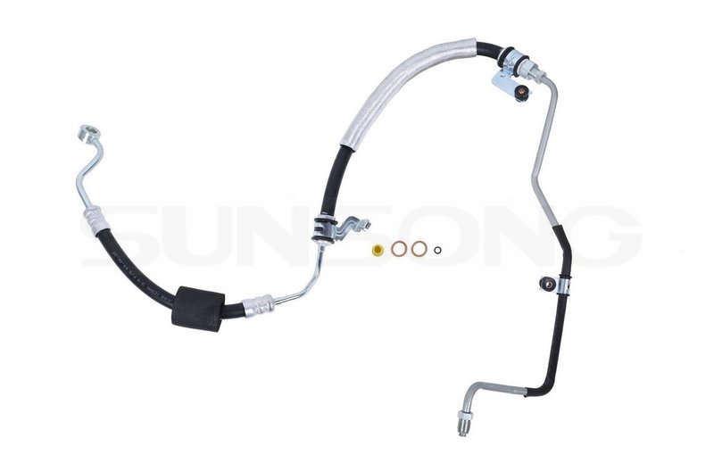Sunsong 3404334 Power Steering Pressure Line Hose Assembly
