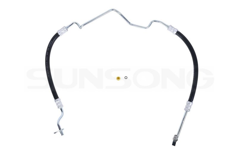 Sunsong 3404366 Power Steering Pressure Line Hose Assembly - Pump To Hydroboost