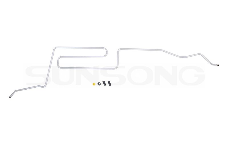 Sunsong 3404370 Power Steering Return Line Hose Assembly - Cooler Tube