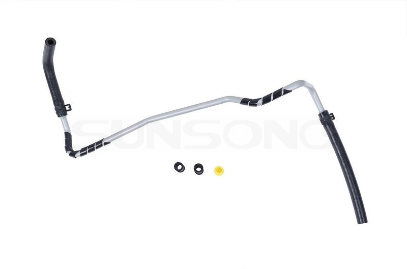 Sunsong 3404372 Power Steering Return Line Hose Assembly - Pipe To Reservoir