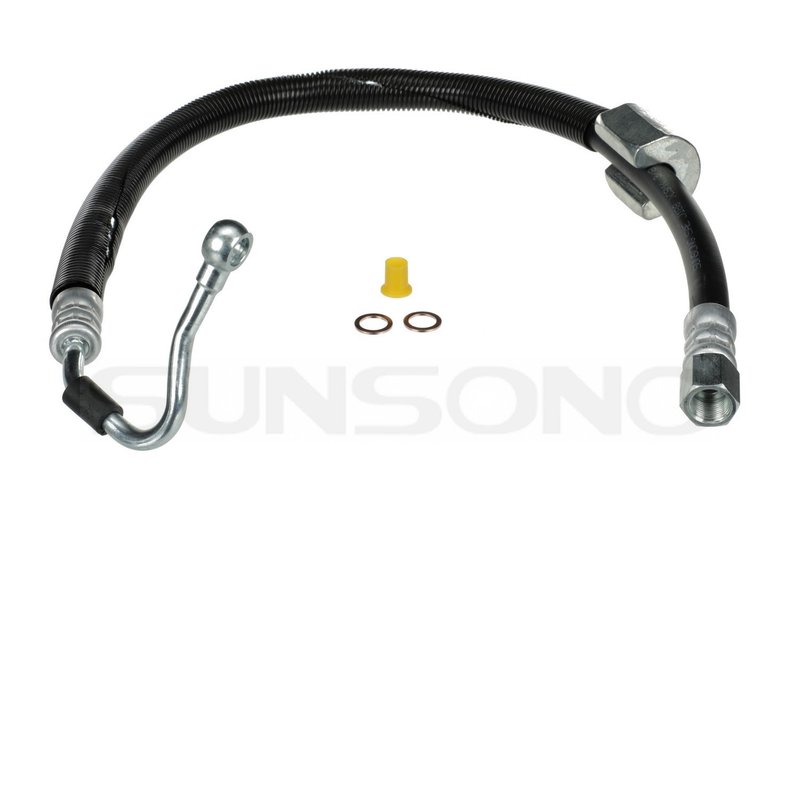 Sunsong 3404392 Power Steering Pressure Line Hose Assembly - Pump To Hydroboost
