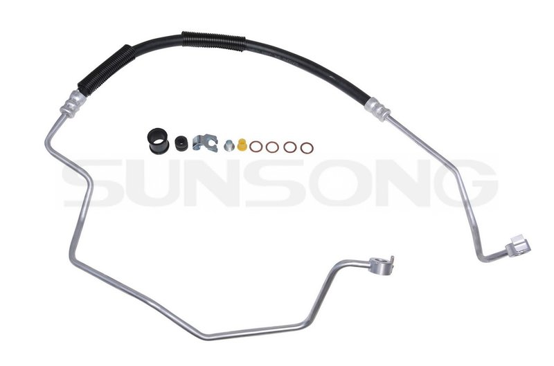 Sunsong 3404411 Power Steering Pressure Line Hose Assembly