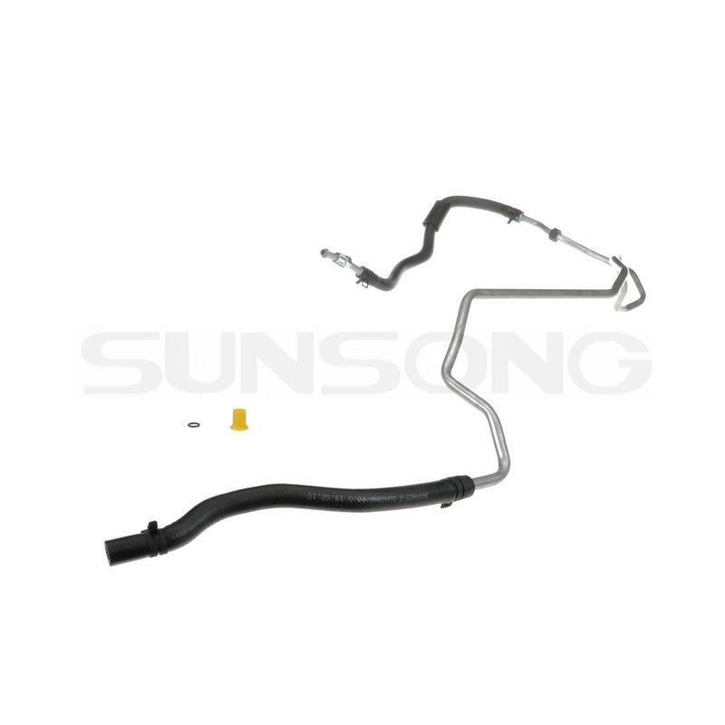 Sunsong 3404425 Power Steering Return Line Hose Assembly - Cooler Tube
