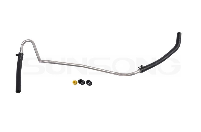Sunsong 3404461 Power Steering Return Line Hose Assembly - Gear To Cooler