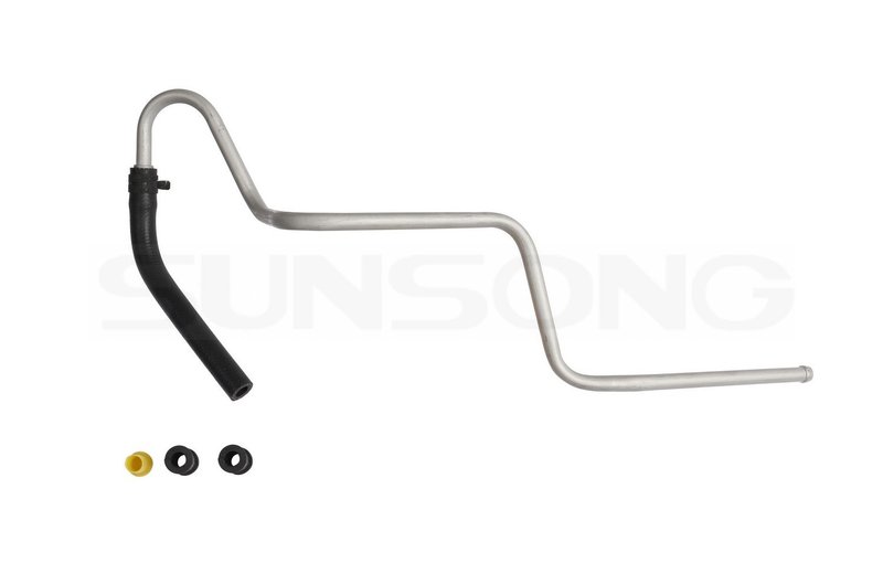 Sunsong 3404462 Power Steering Return Line Hose Assembly - Gear To Cooler