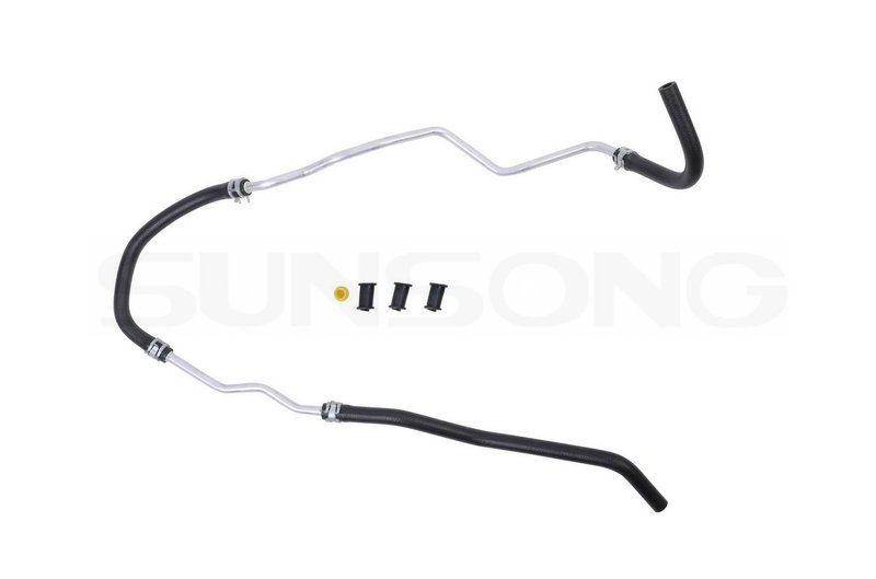 Sunsong 3404471 Power Steering Return Line Hose Assembly - Gear To Reservoir