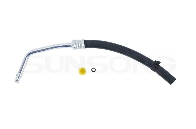 Sunsong 3404494 Power Steering Return Line Hose Assembly - Gear To Cooler