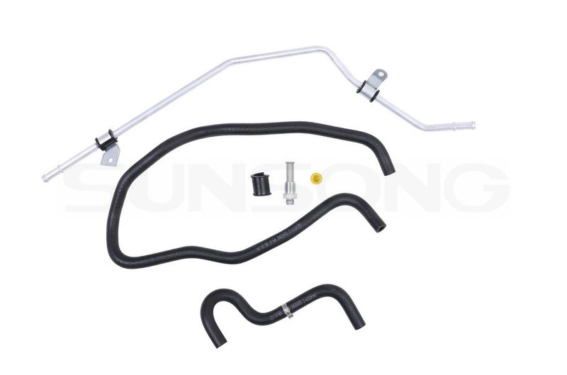 Sunsong 3404504 Power Steering Return Line Hose Assembly - Gear To Reservoir
