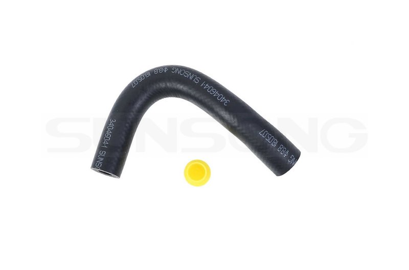 Sunsong 3404604 Power Steering Return Line Hose Assembly - Gear To Pipe