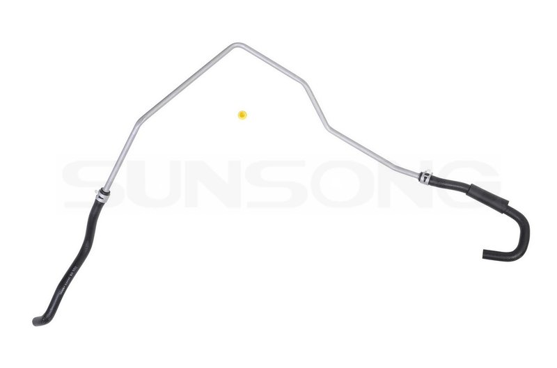 Sunsong 3404614 Power Steering Return Line Hose Assembly - Gear To Reservoir