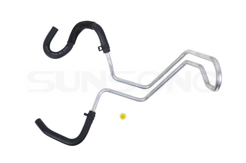 Sunsong 3404639 Power Steering Return Line Hose Assembly - Cooler Tube