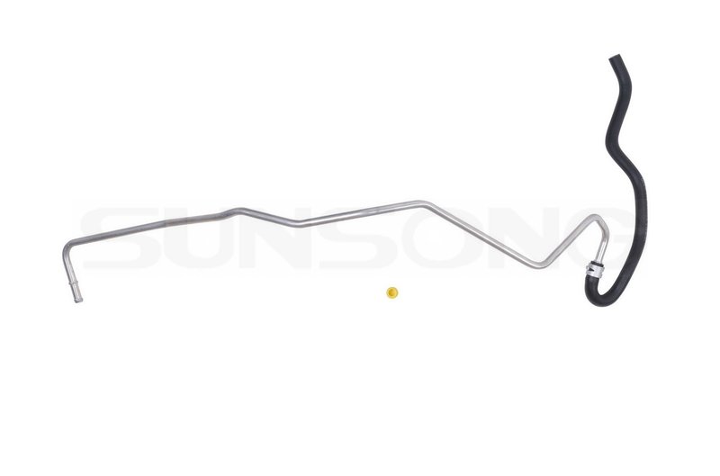 Sunsong 3404642 Power Steering Return Line Hose Assembly - Pipe To Cooler