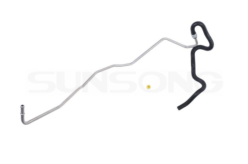 Sunsong 3404645 Power Steering Return Line Hose Assembly - From Gear