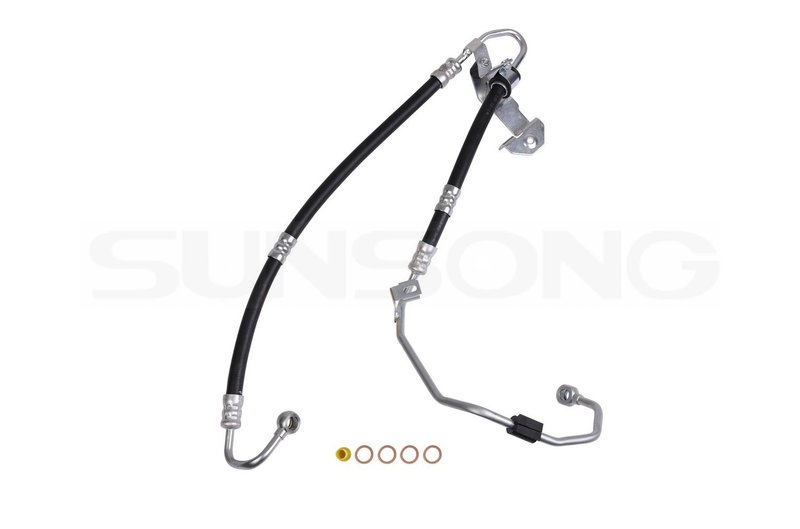 Sunsong 3404651 Power Steering Pressure Line Hose Assembly