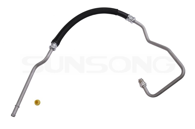 Sunsong 3404690 Power Steering Return Line Hose Assembly - Gear To Cooler