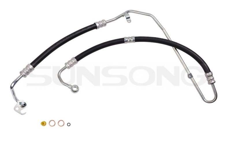 Sunsong 3404761 Power Steering Pressure Line Hose Assembly