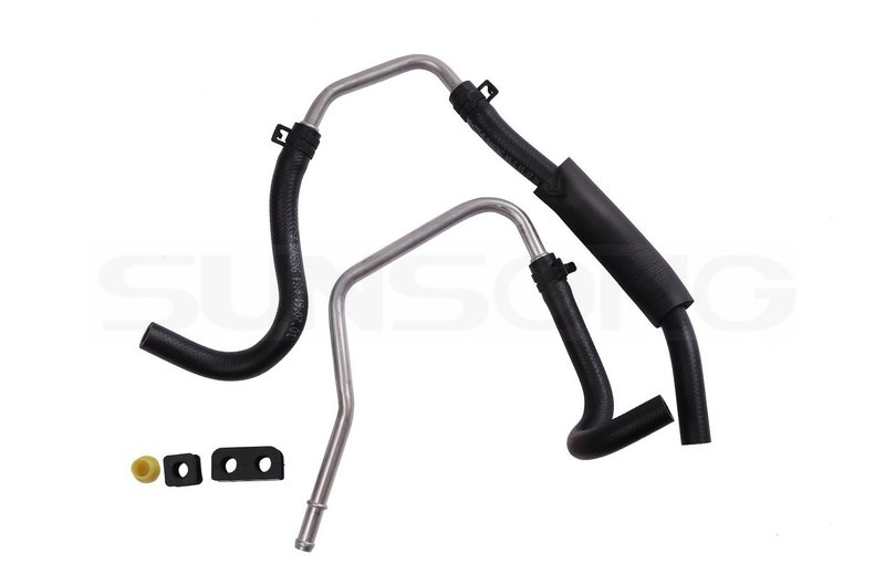 Sunsong 3404777 Power Steering Return Line Hose Assembly - Pump To Reservoir