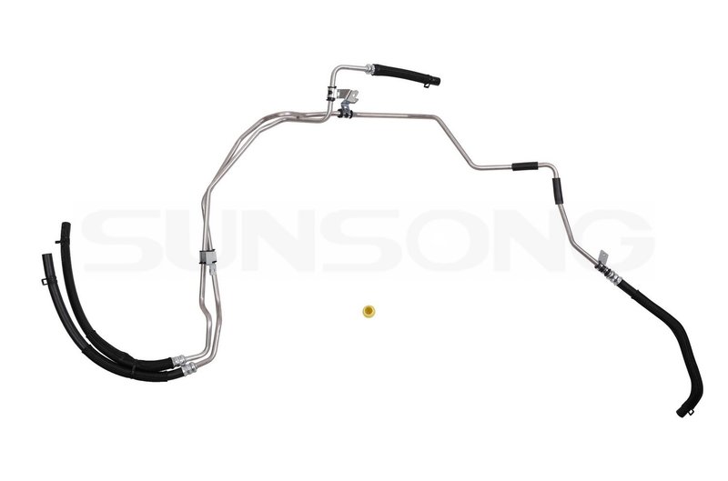 Sunsong 3404820 Power Steering Return Line Hose Assembly - Cooler Tube