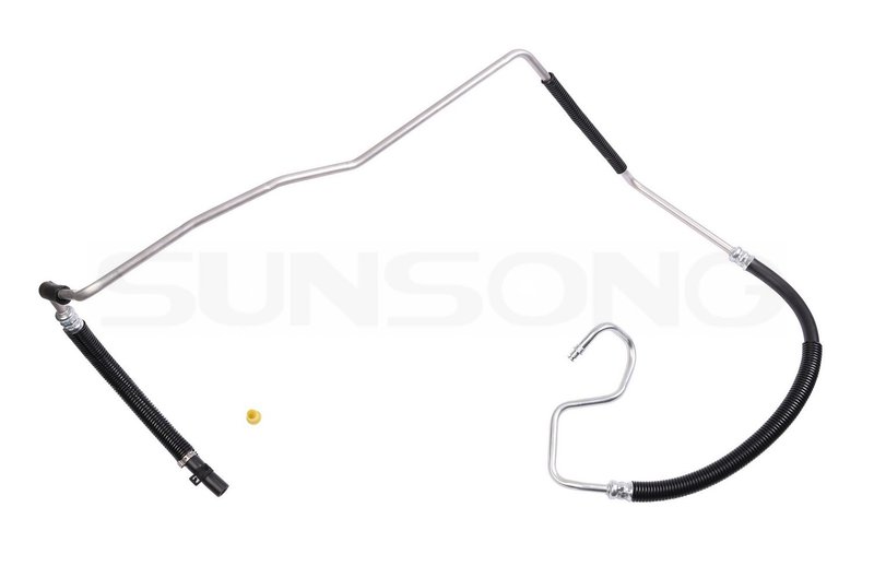 Sunsong 3404910 Power Steering Return Line Hose Assembly - Gear To Cooler