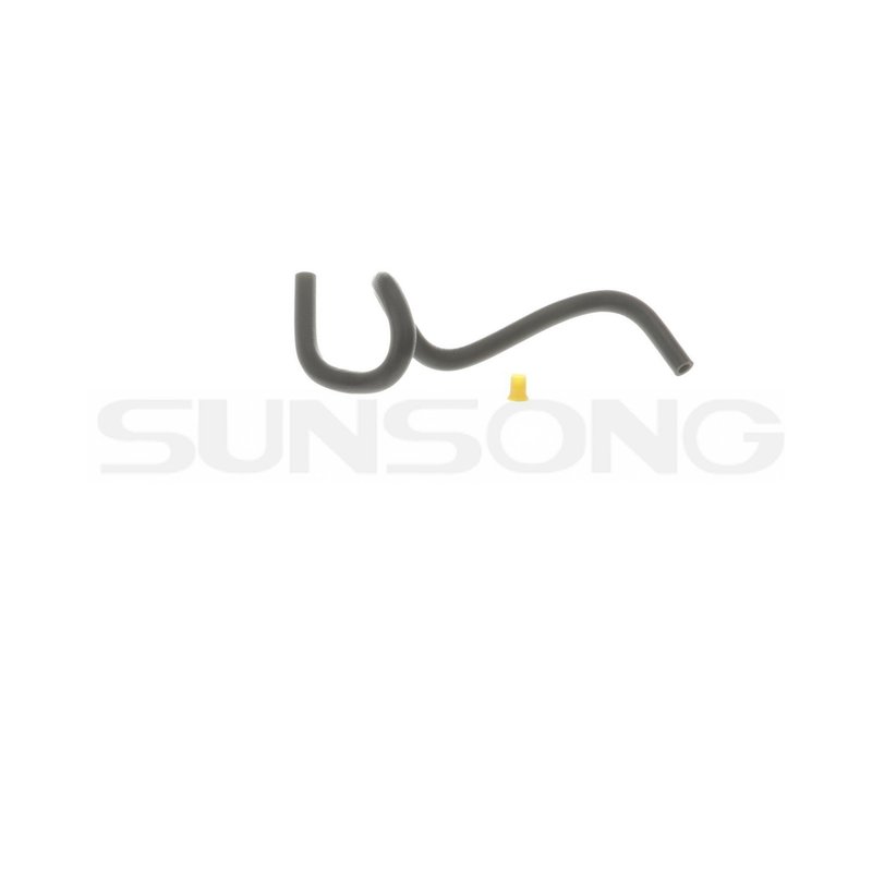 Sunsong 3405023 Power Steering Return Line Hose Assembly - Connector To Pipe