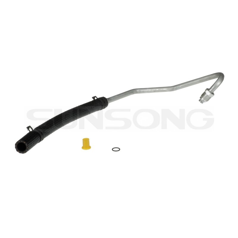 Sunsong 3405079 Power Steering Return Line Hose Assembly - Gear To Cooler