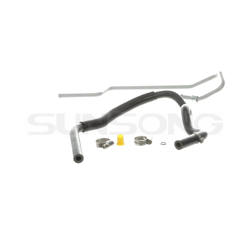 Sunsong 3405160 Power Steering Return Line Hose Assembly - Gear To Pipe