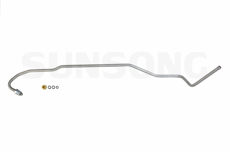 Sunsong 3601441 Power Steering Return Line Hose Assembly - From Gear