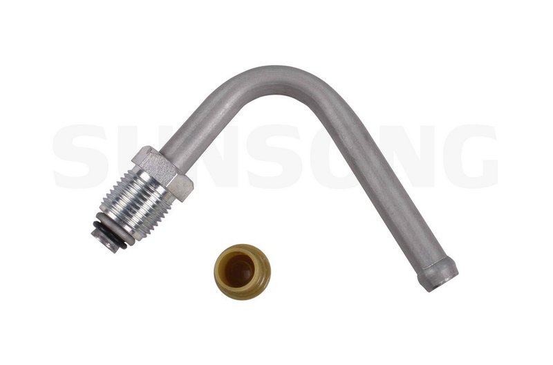 Sunsong 3602833 Power Steering Return Line End Fitting - From Gear