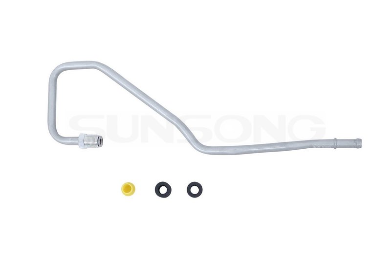 Sunsong 3603833 Power Steering Return Line Hose Assembly - From Gear
