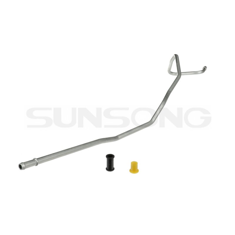 Sunsong 3603977 Power Steering Return Line Hose Assembly - Intermediate Pipe