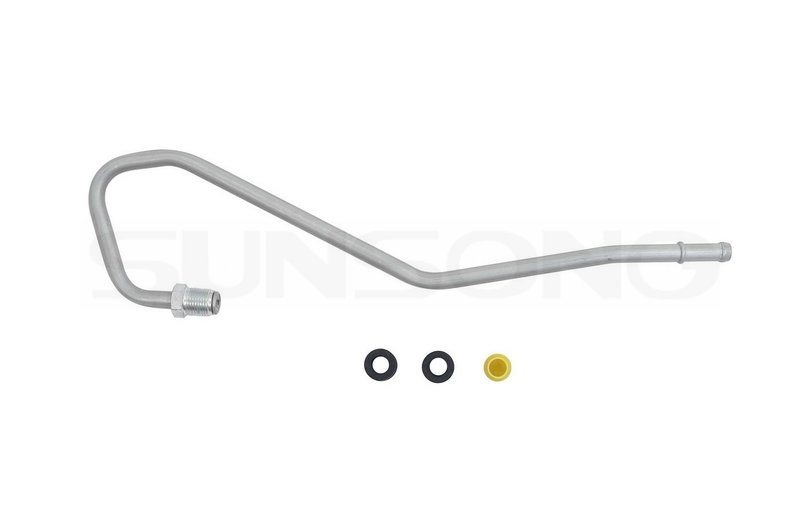 Sunsong 3604314 Power Steering Return Line Hose Assembly - From Gear