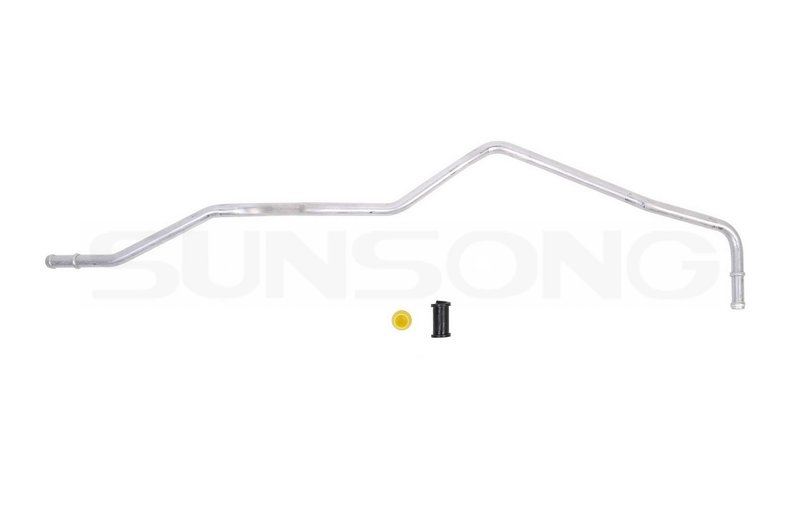 Sunsong 3604316 Power Steering Return Line Hose Assembly - Intermediate Pipe