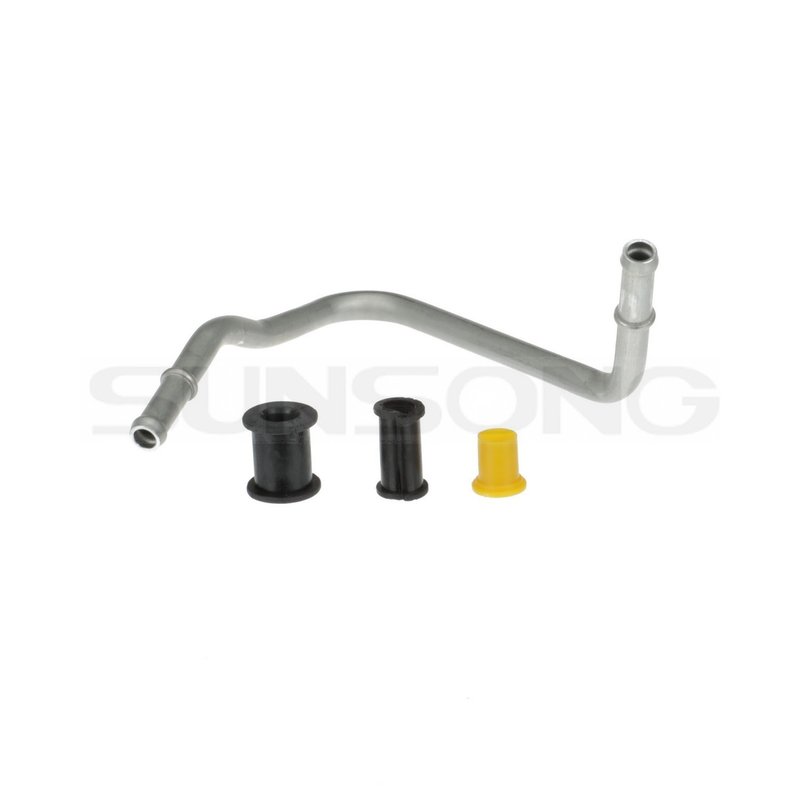 Sunsong 3604978 Power Steering Return Line Hose Assembly - Intermediate Pipe