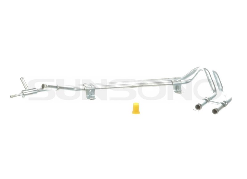 Sunsong 3605058 Power Steering Return Line Hose Assembly - Intermediate Pipe